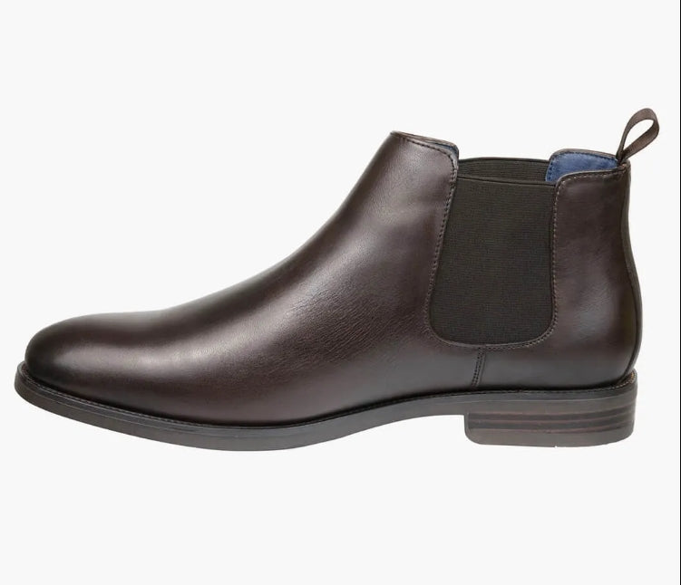 Florsheim Dark Brown Ceduna Plain Toe Chelsea Boot